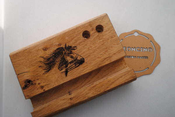 Porta cellulare con porta penne
