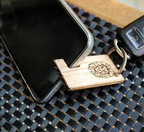 Portachiavi A supporto telefono PERSONALIZZATO